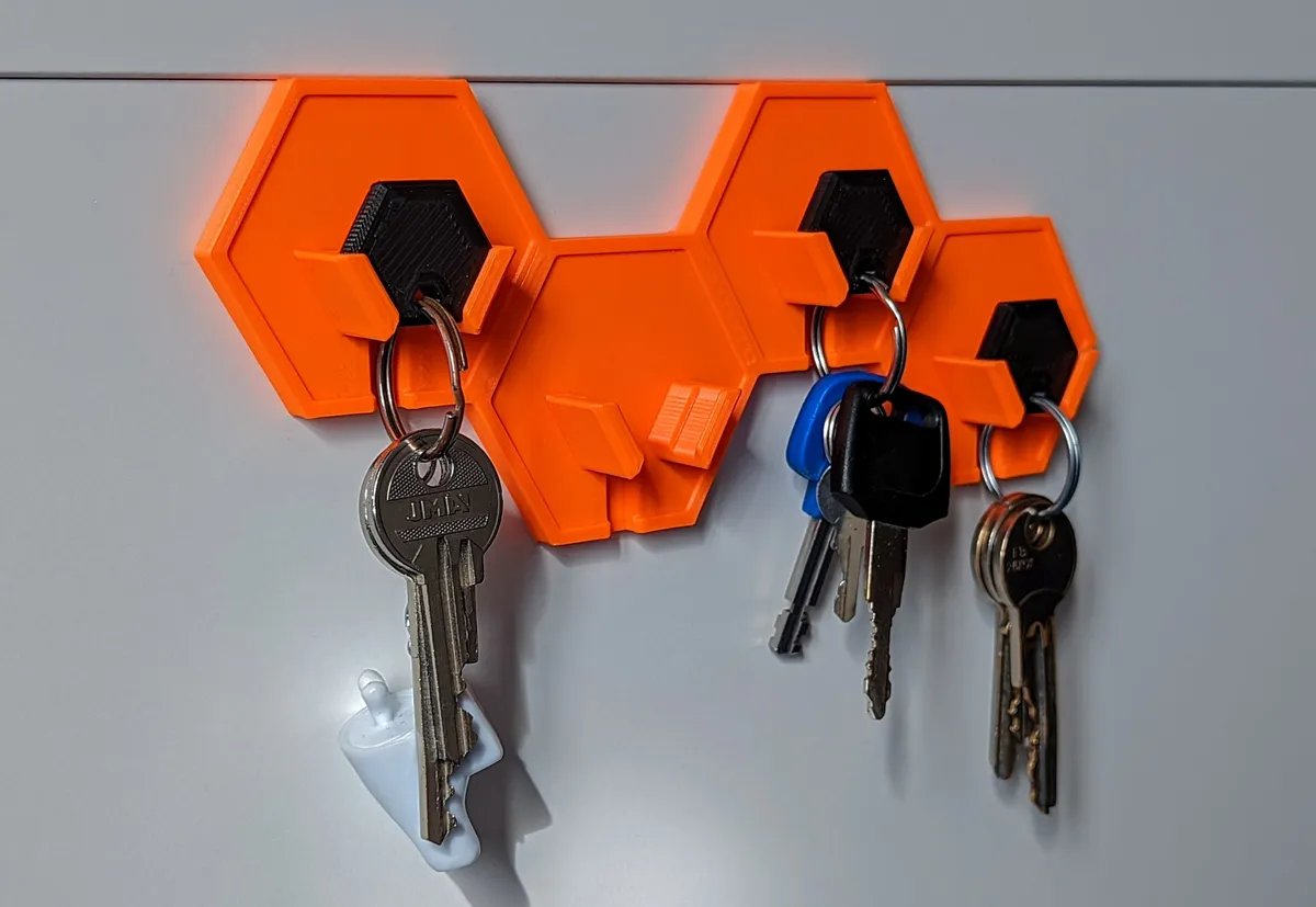 Colgador de llaves de pared moderno