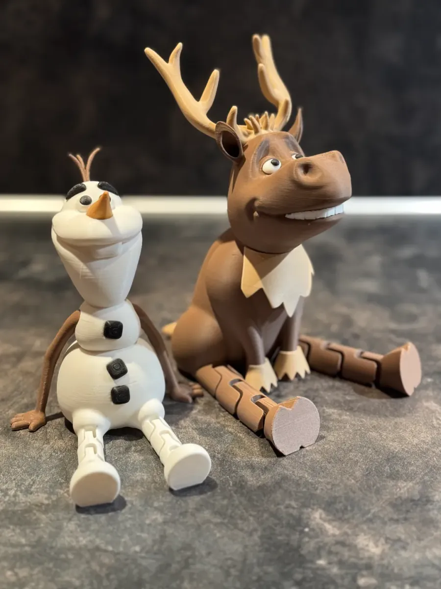 Muñeco de nieve articulado