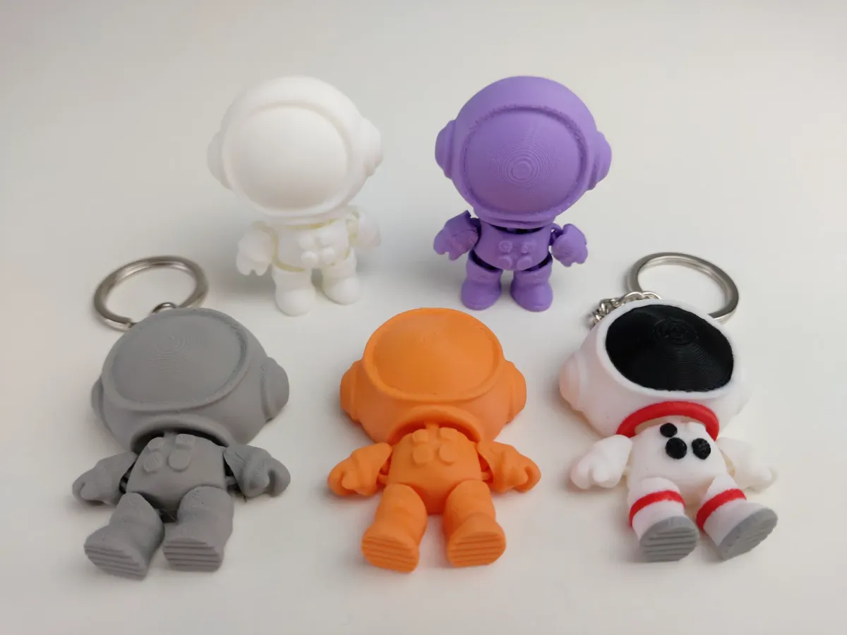 Astronauta articulado de bolsillo