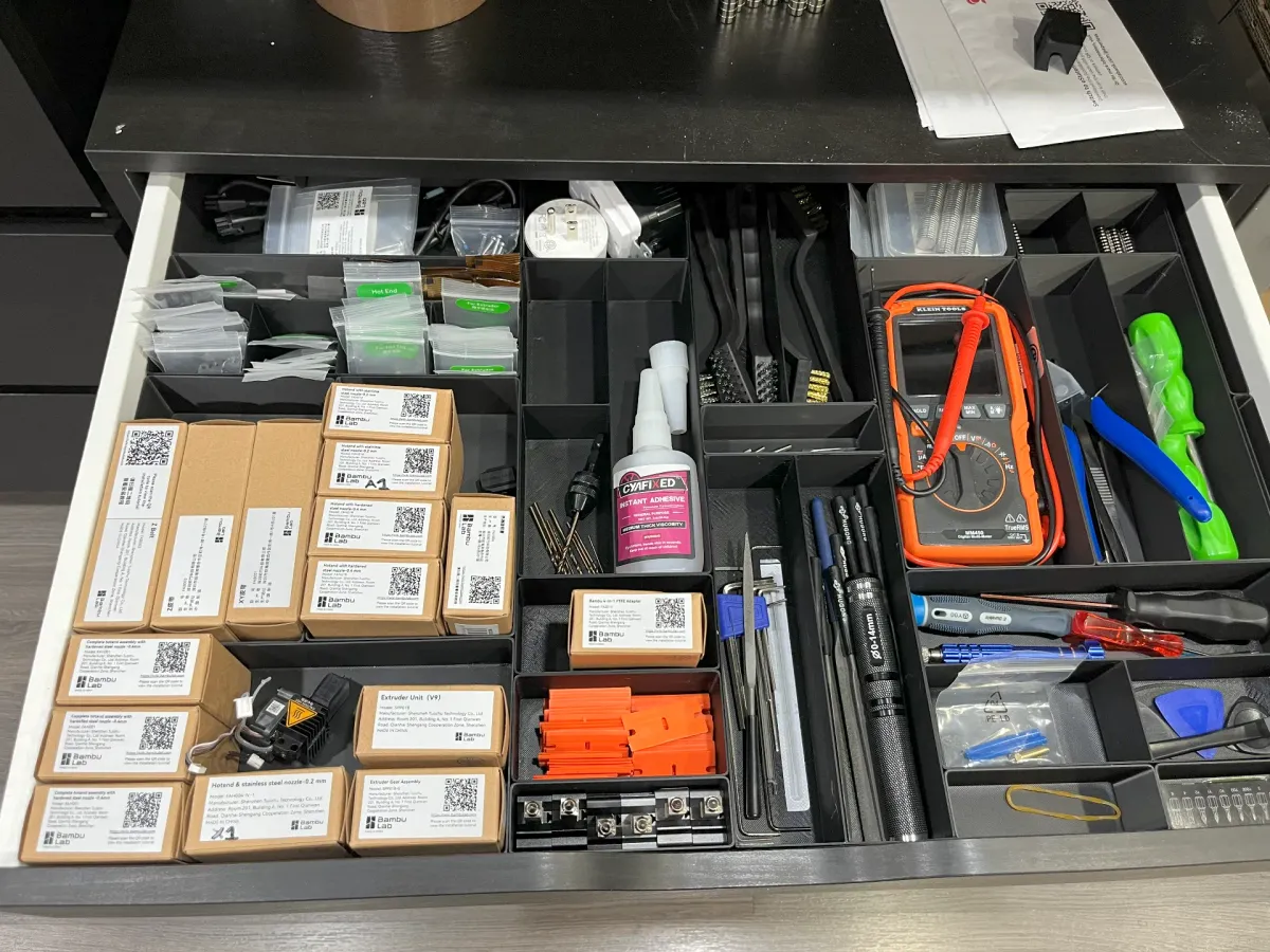 Cestos modulares para cajón de cajonera