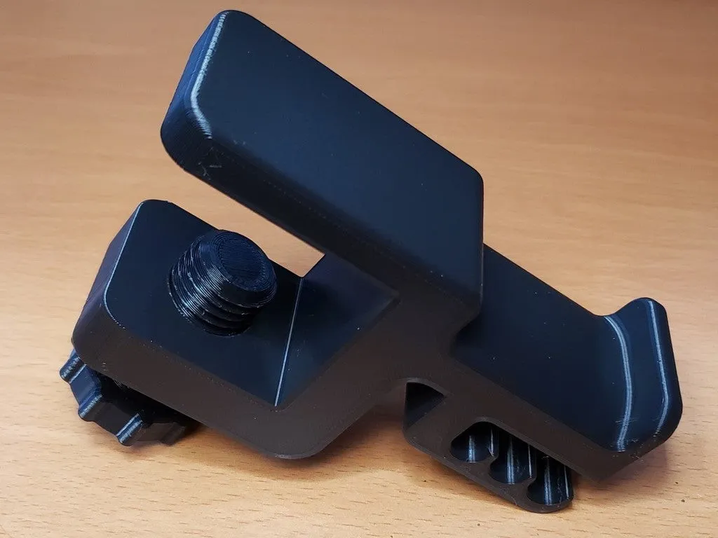Soporte de auriculares con mordaza de escritorio