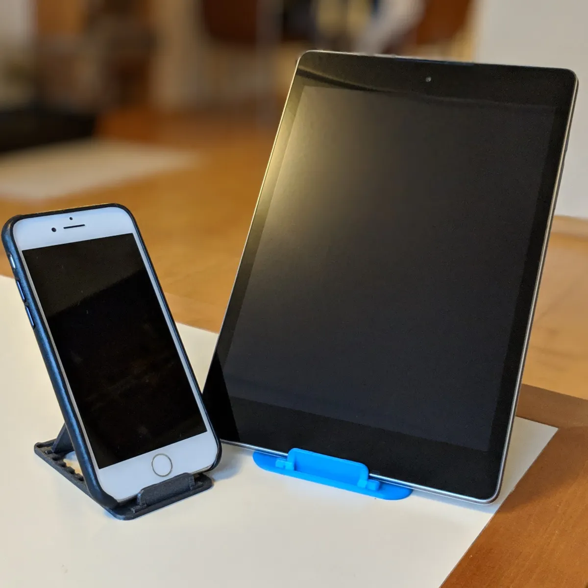 Soporte plegable de celular y tablet