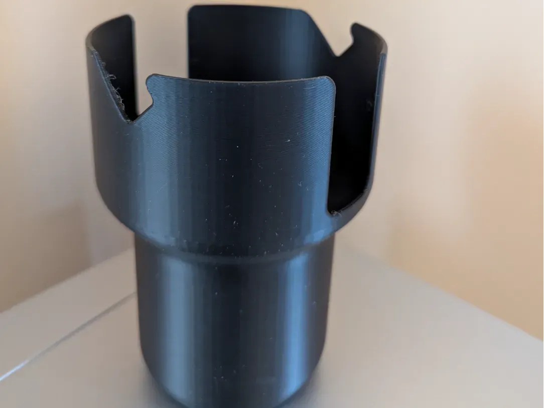 Ampliador de portavasos para botellas grandes