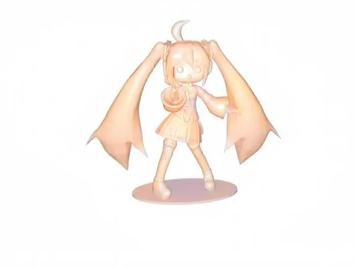 Figura de chica anime de 19 centímetros