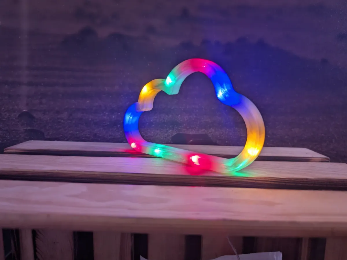 Lámpara nube para tira LED