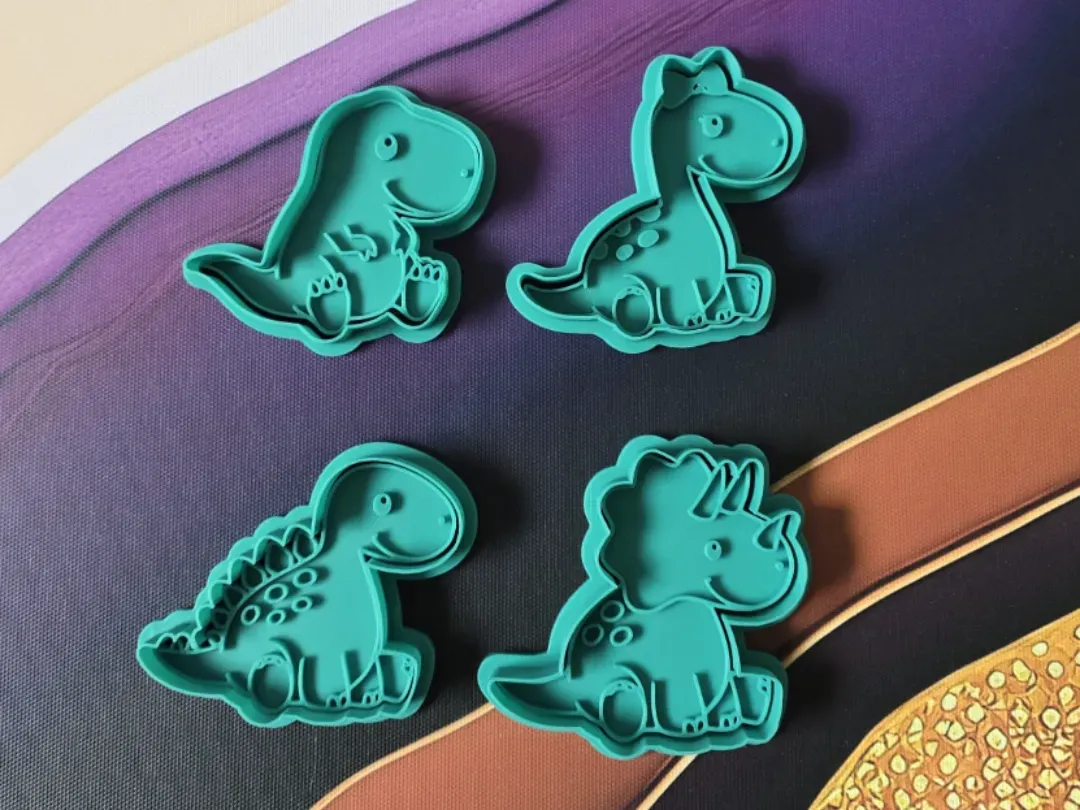 Juego de cortantes de dinosaurios