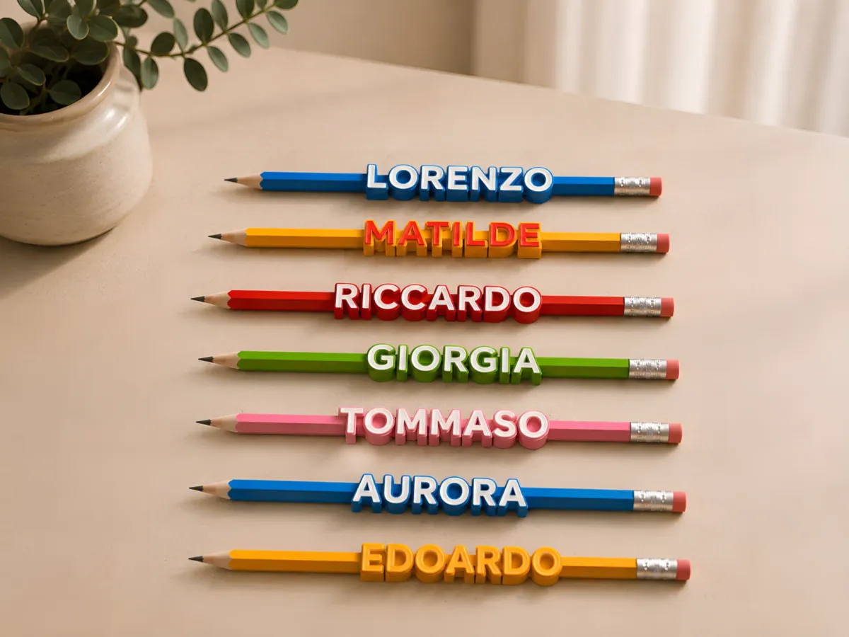Letras para enhebrar y armar nombres