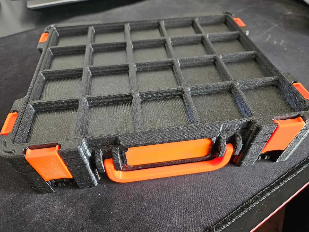 Caja base para sistema modular de cajón