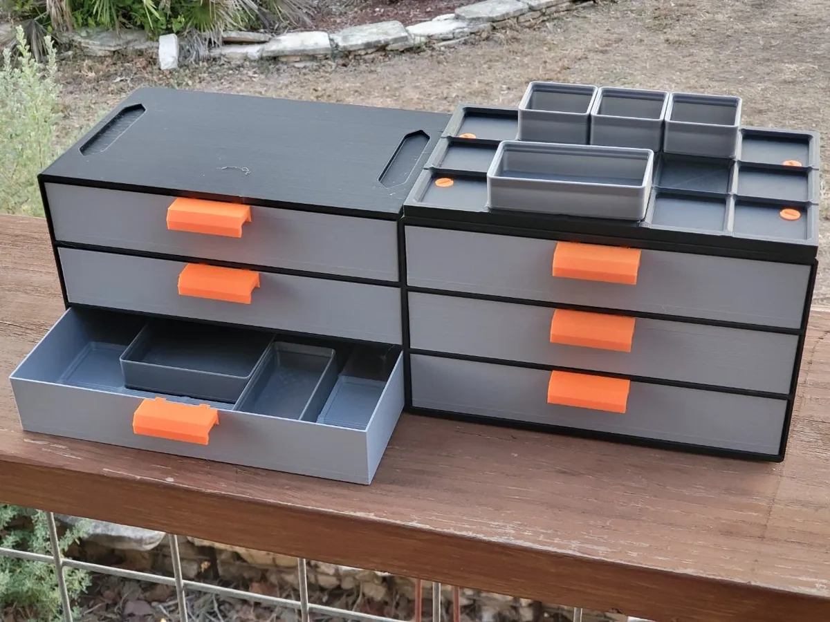 Sistema modular de cajones para taller