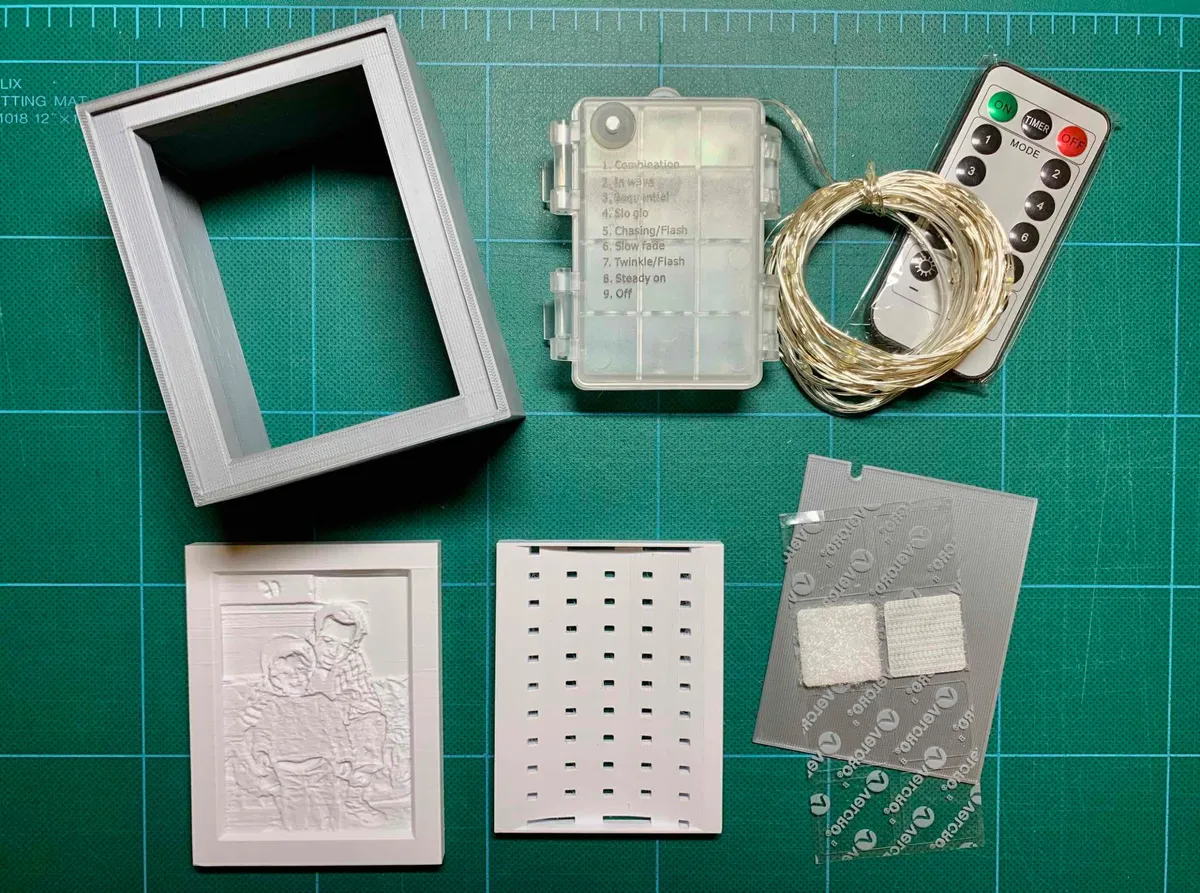 Litofanía luminosa personalizada con tu foto