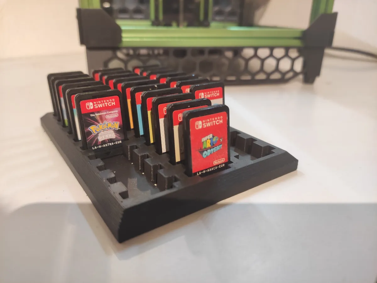 Organizador giratorio para treinta juegos de consola