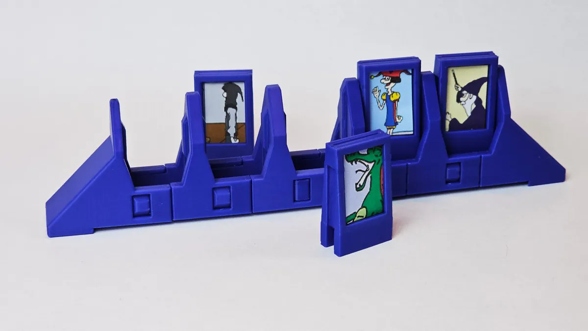 Marcador modular de turnos para pantalla de juego