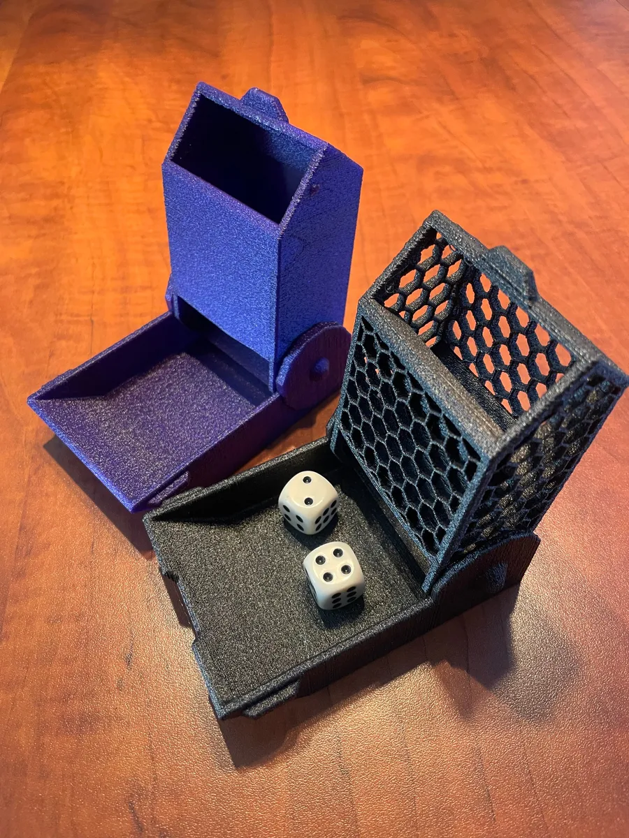 Torre de dados plegable para llevar