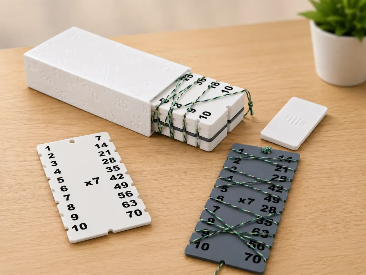 Tablero autocorrectivo de tablas de multiplicar