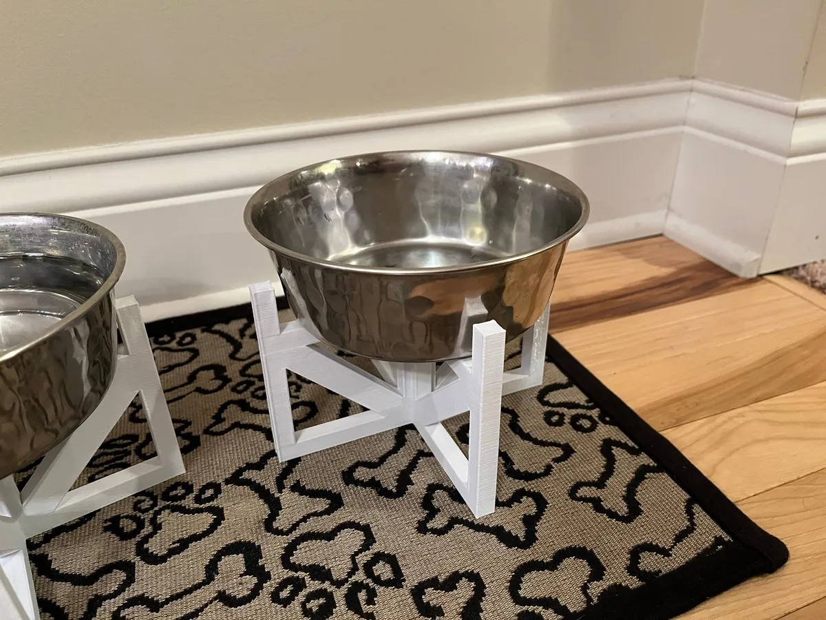 Soporte elevado clásico para un solo plato