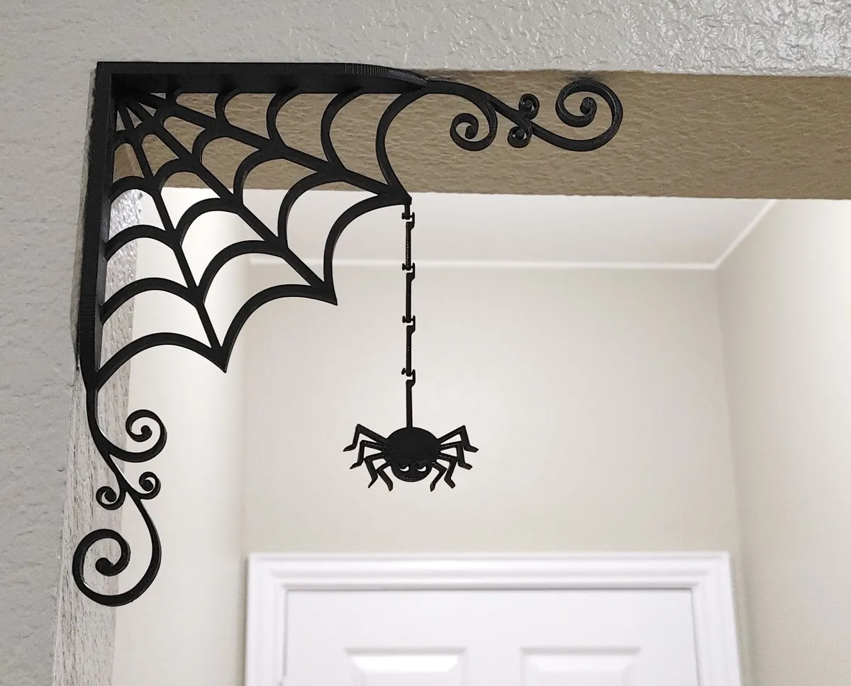 Telaraña para rincón con imán