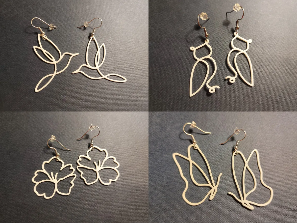 Set de aros de línea continua