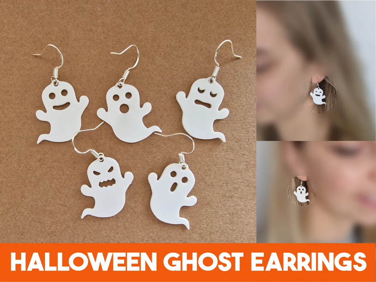 Aros de fantasmitas para Halloween