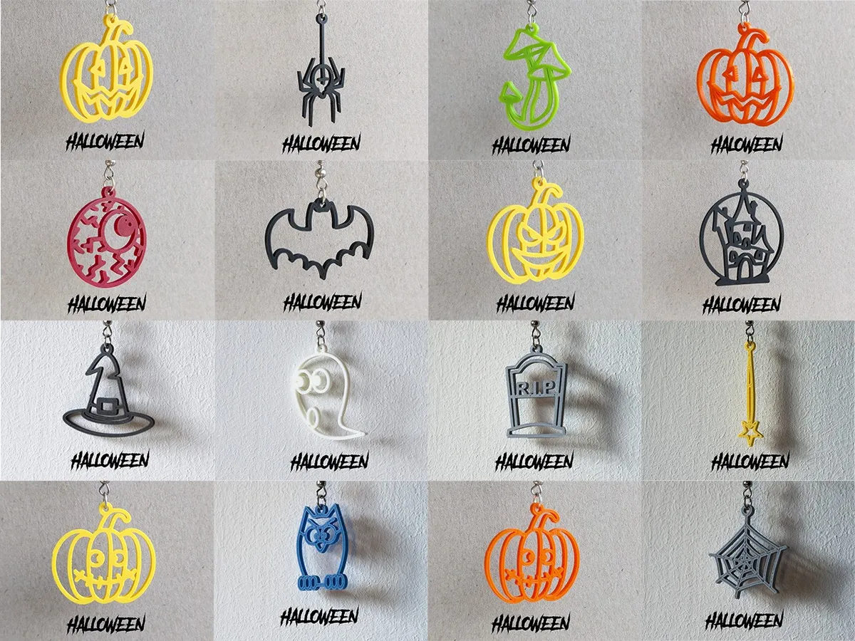 Set de aros de Halloween con varios modelos