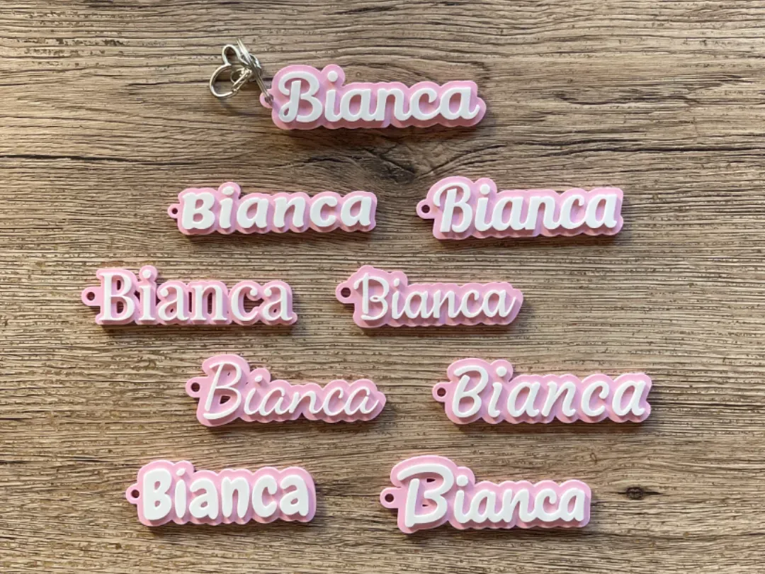 Llavero con nombre personalizado (chico)