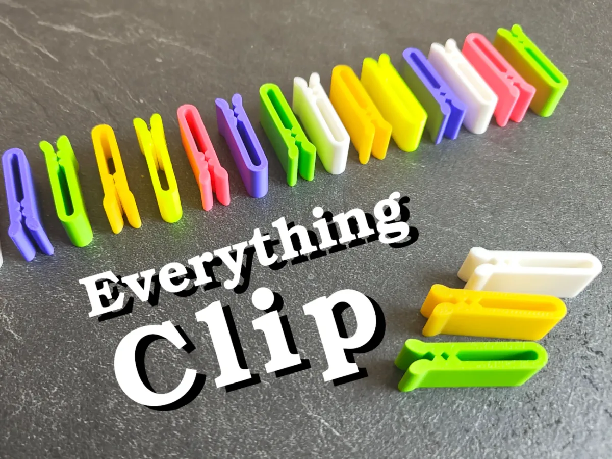 Juego de clips para cerrar bolsas