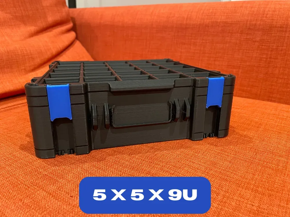 Cajas modulares altas de esquinas redondeadas