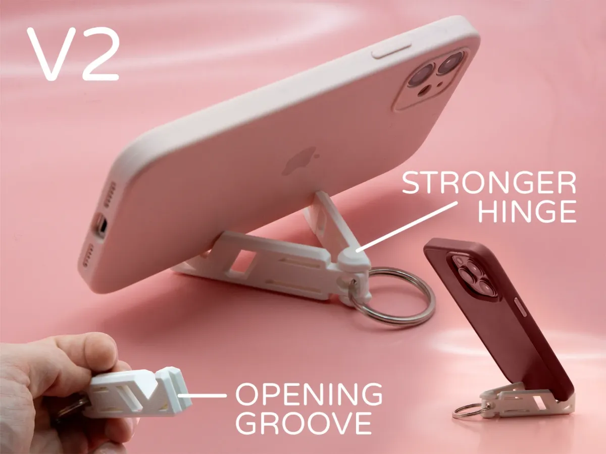 Soporte de celular plegable ultraliviano