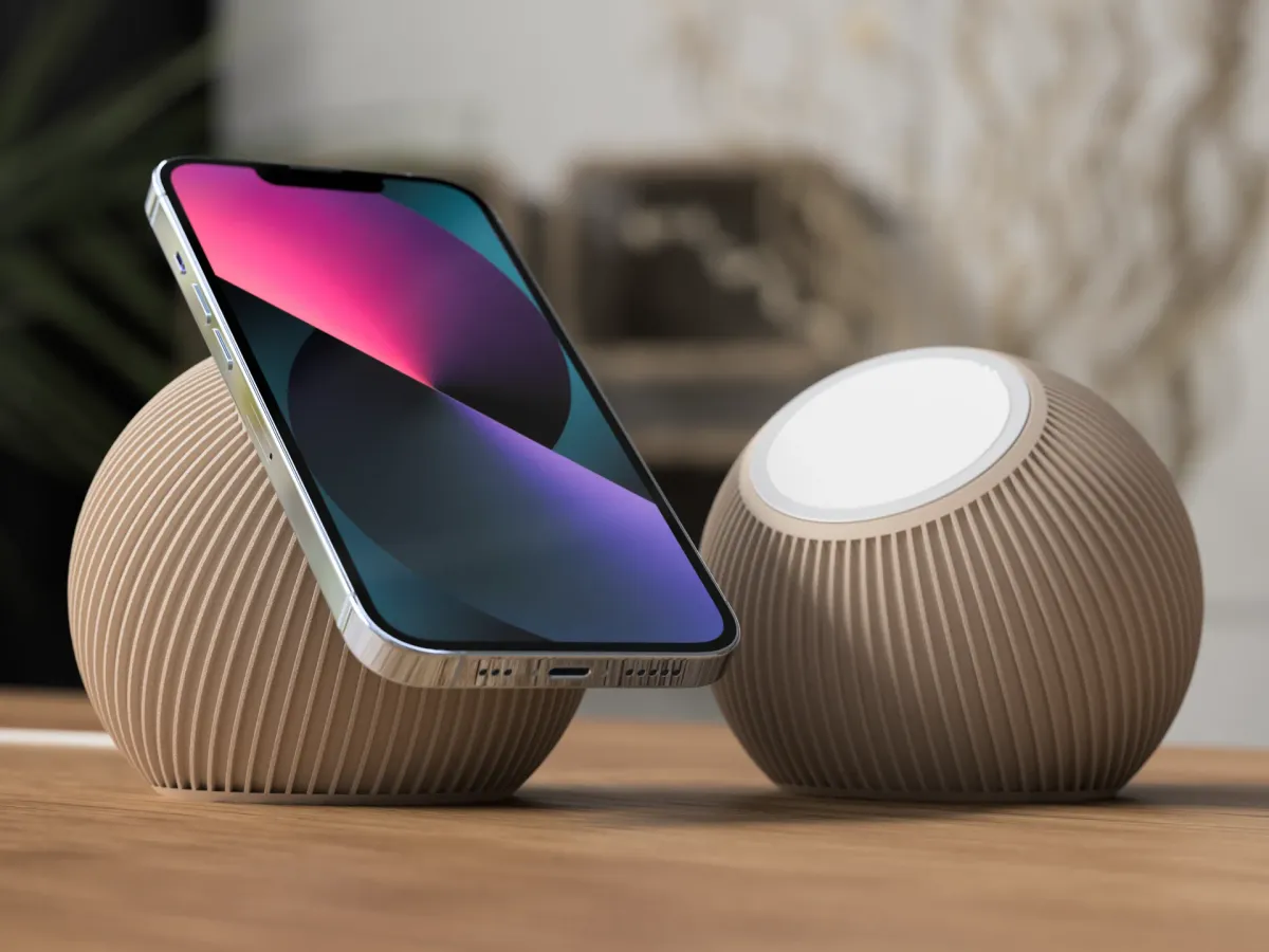 Base de carga magnética para celular