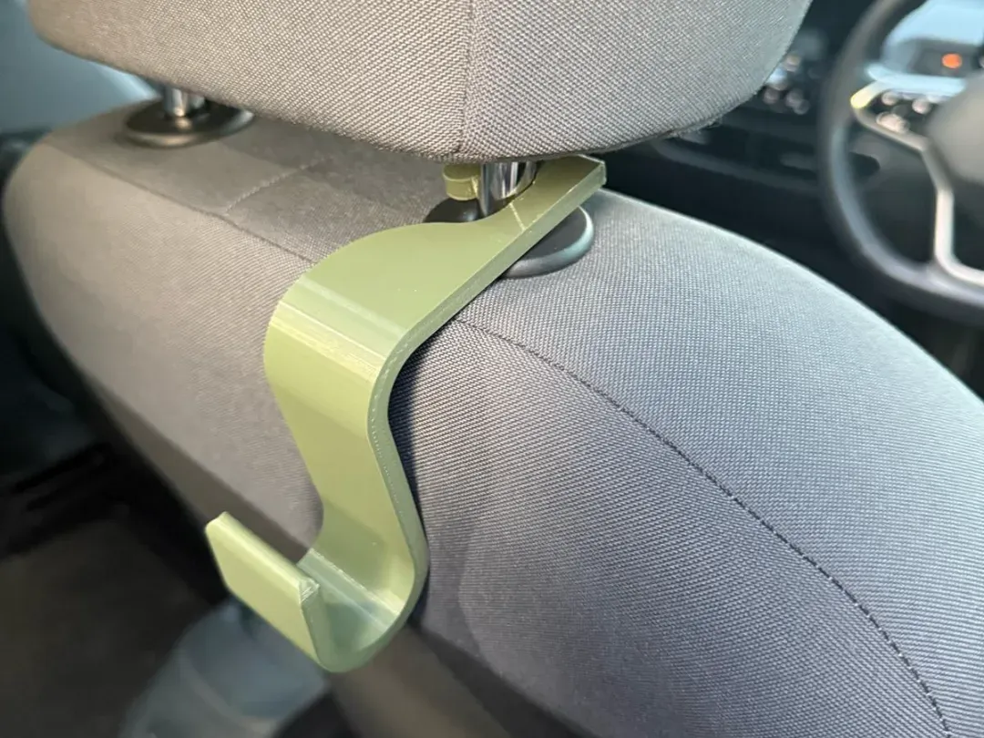 Ganchos para bolsas en el asiento del auto