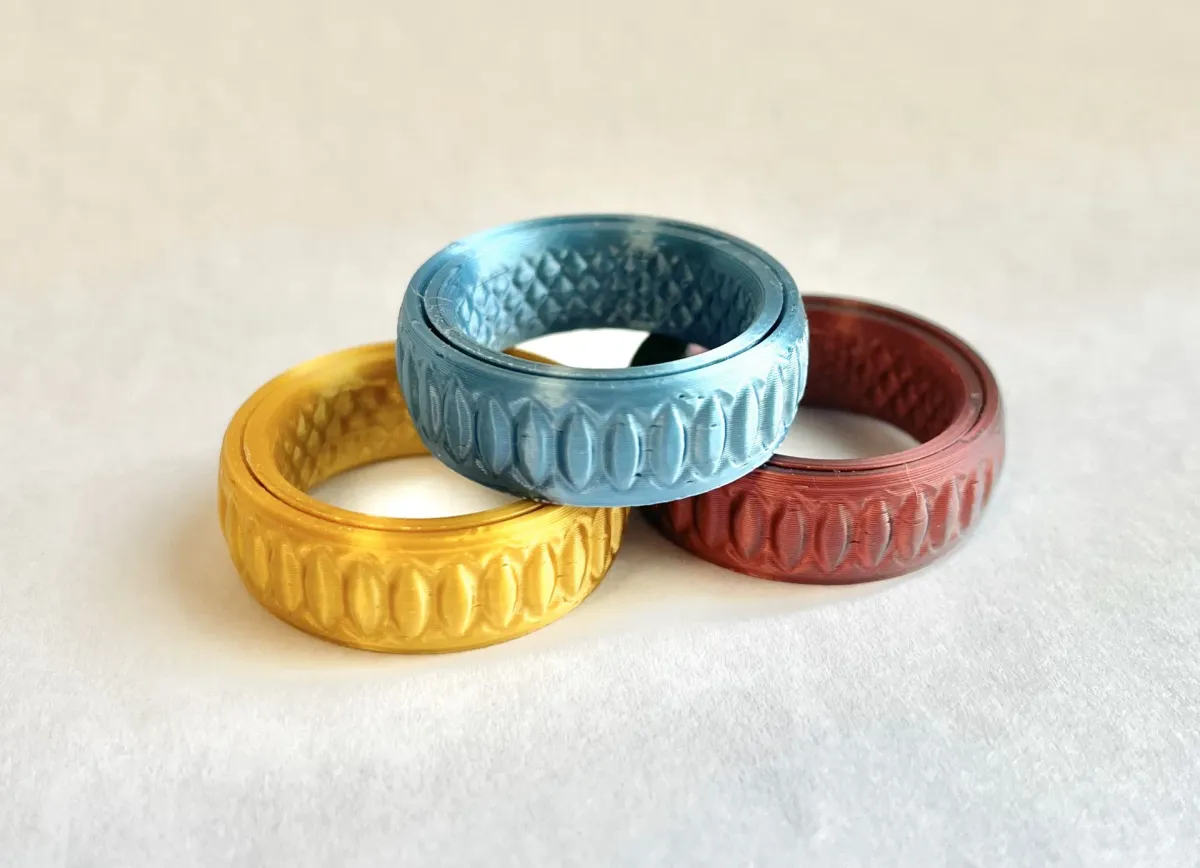 Anillo antiestrés en veintiún medidas