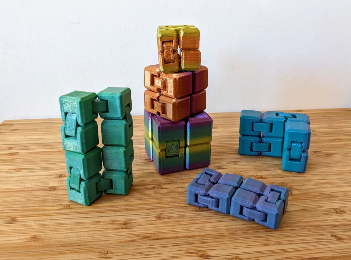 Cubo infinito antiestrés reforzado