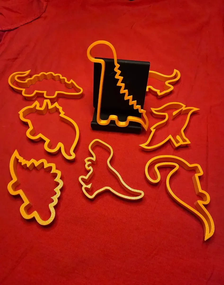 Juego de cortantes de dinosaurios (mediano)