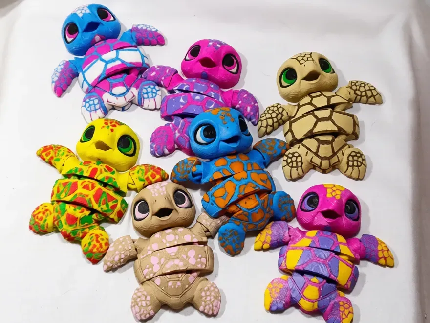 Tortuguitas marinas para decorar tortas