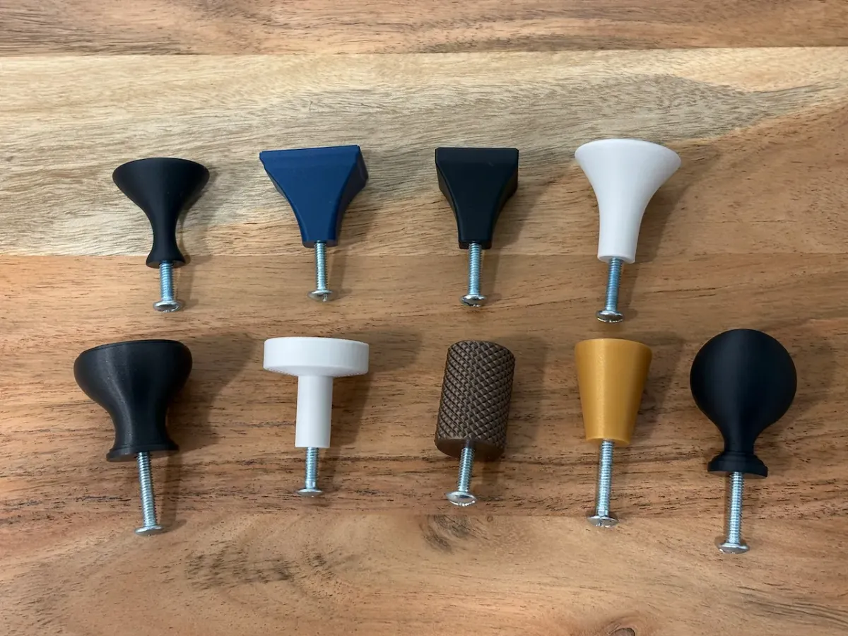 Perillas redondas para puertas de mueble