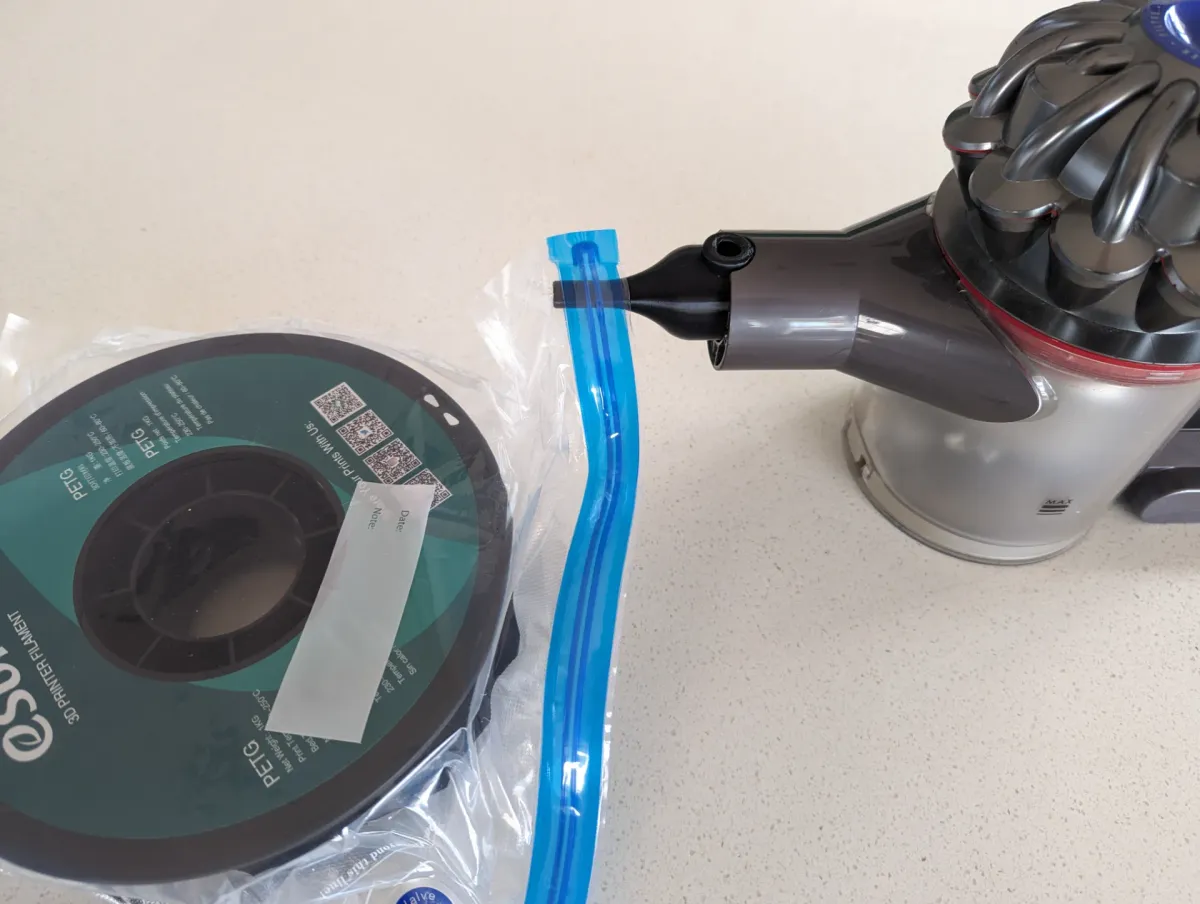 Adaptador reforzado para válvula de bolsa de vacío