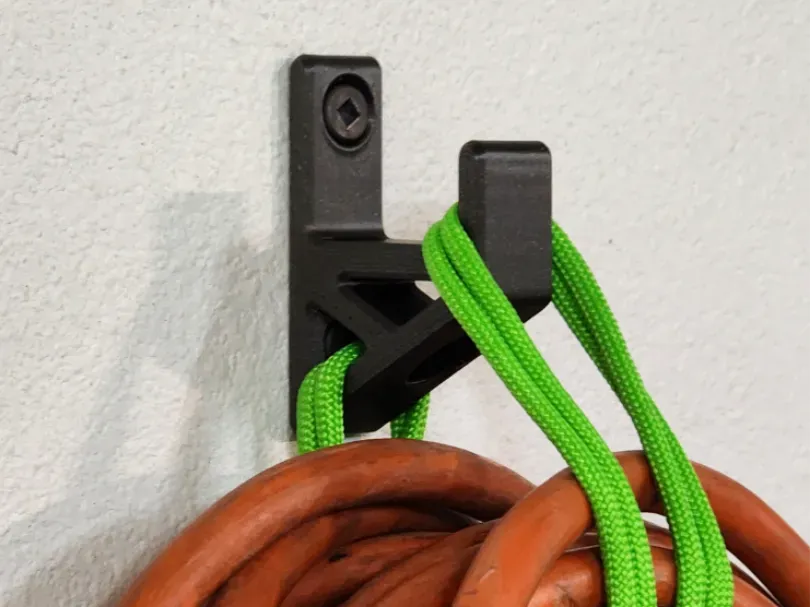 Gancho de pared chico y discreto