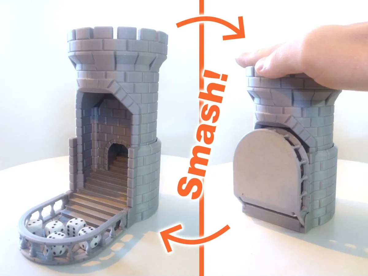 Torre de dados con recarga automática