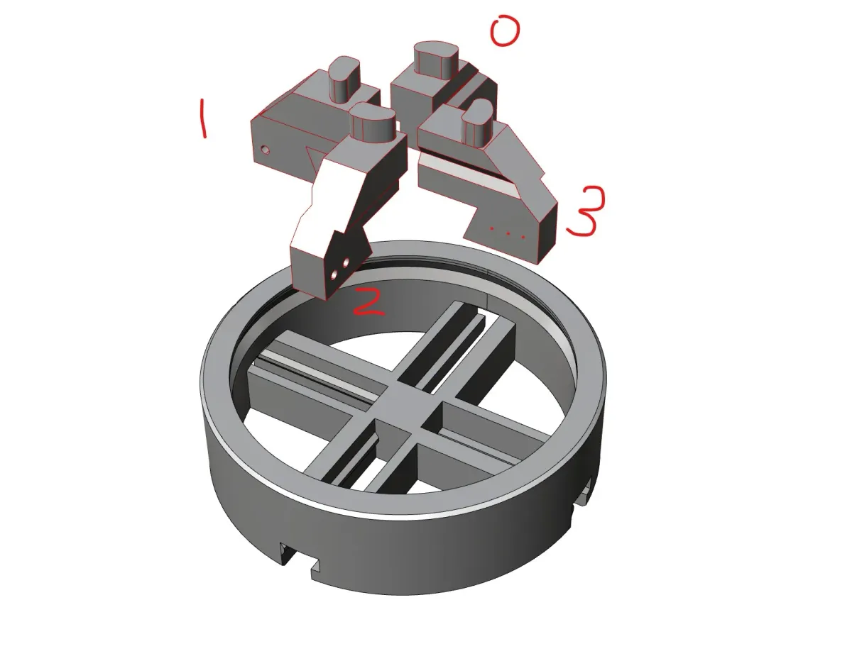 Mango ergonómico para pincel y rodillo