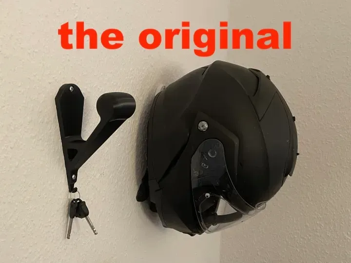 Gancho de pared para casco (mediano)