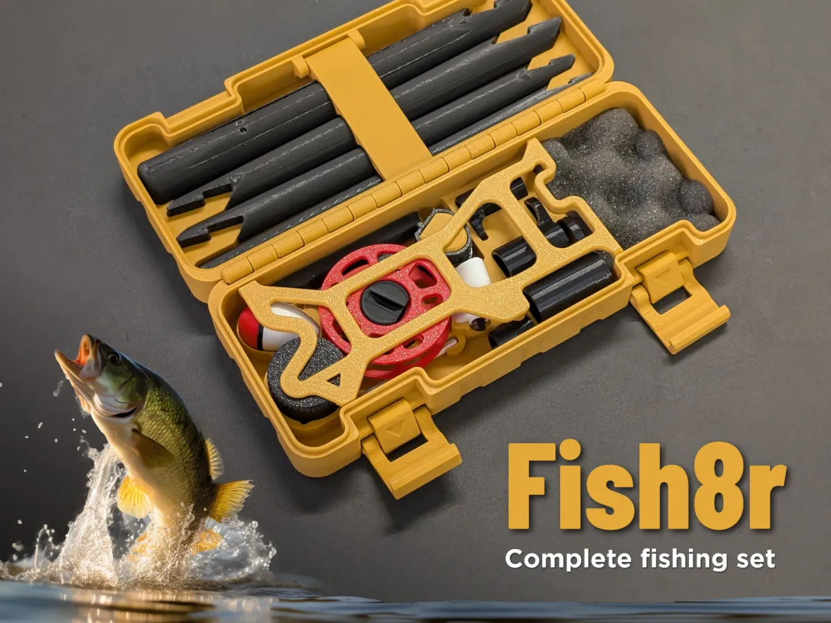 Equipo de pesca infantil con caña y carrete