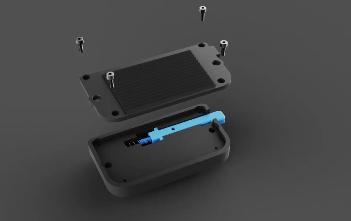 Sistema de clips para accesorios de camping