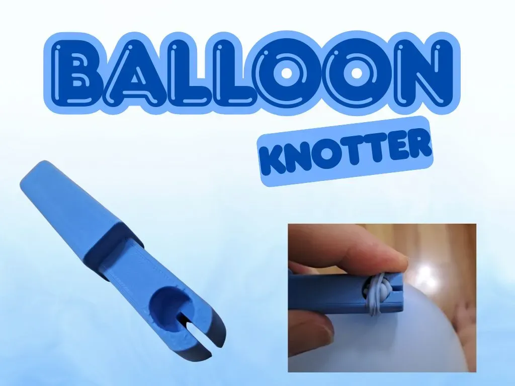 Anudador de globos de mano