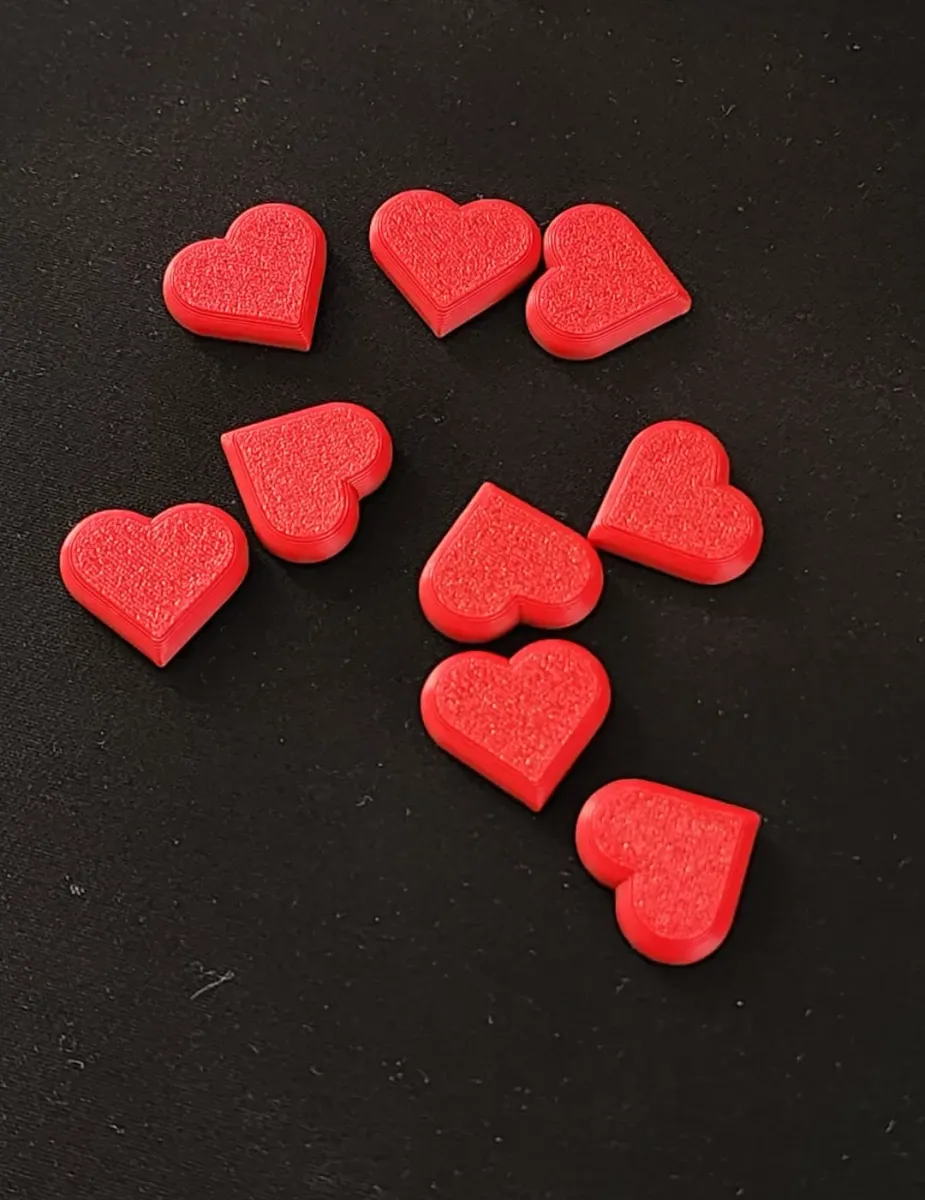 Corazones chiquitos en juego