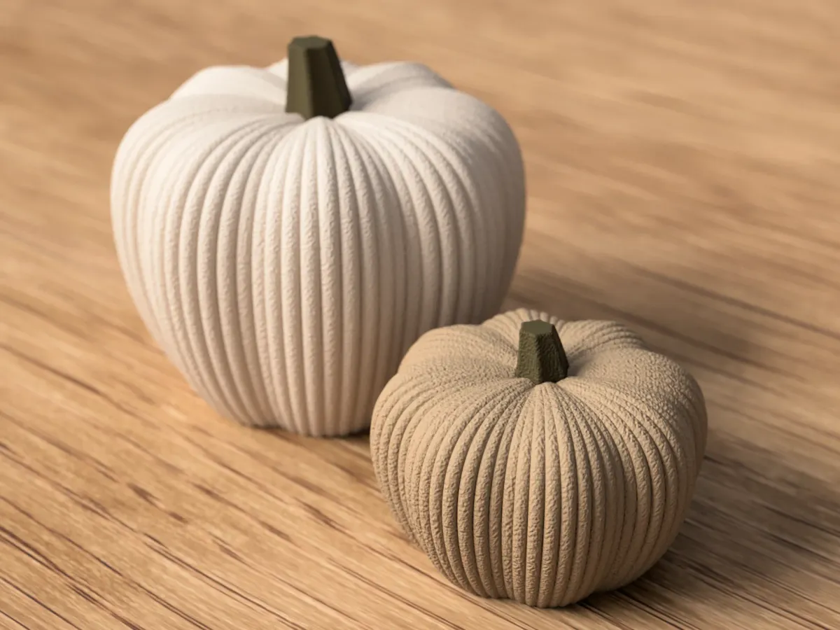 Calabaza decorativa chica de mesa