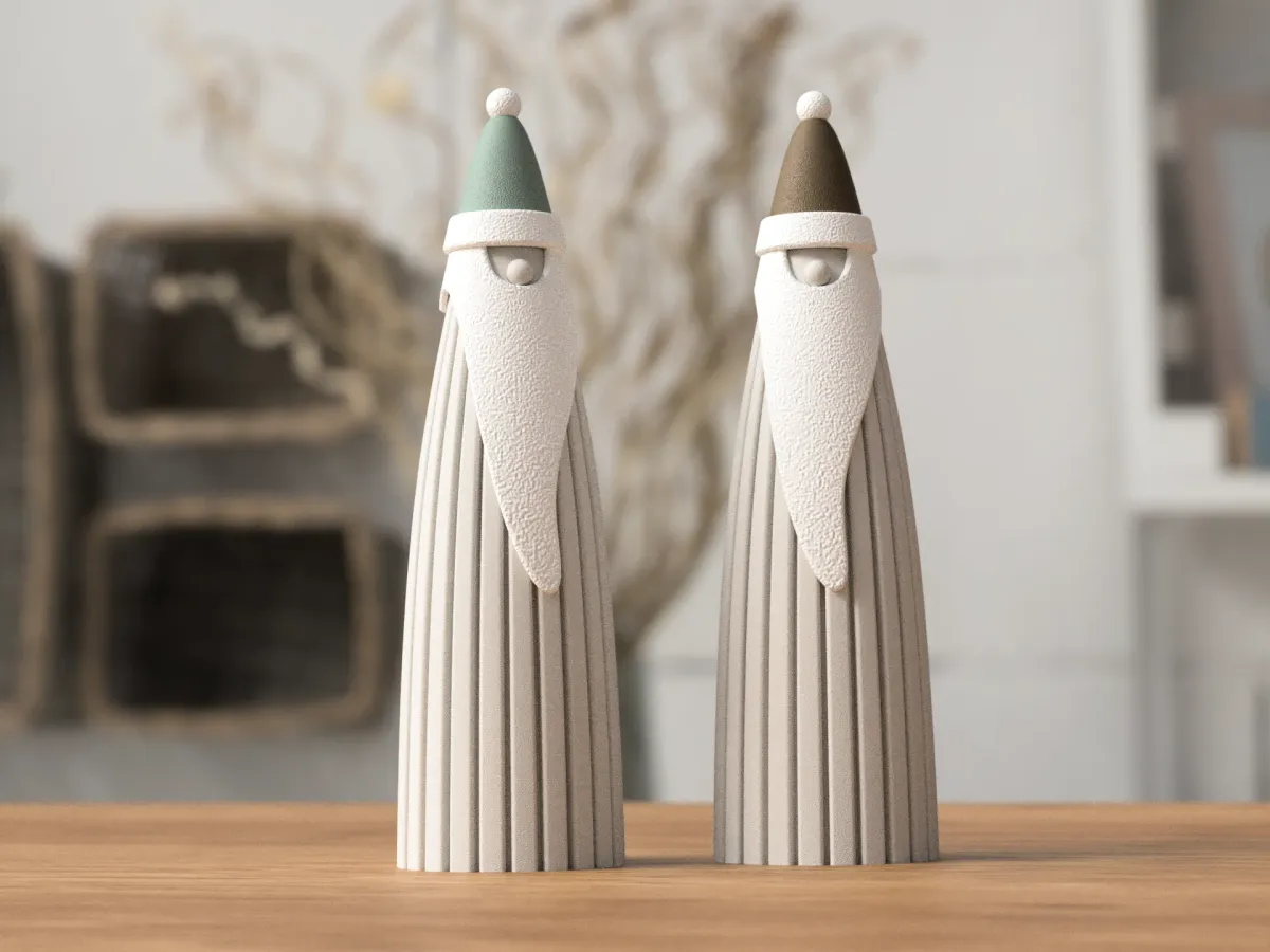 Papá Noel calado para velita de té