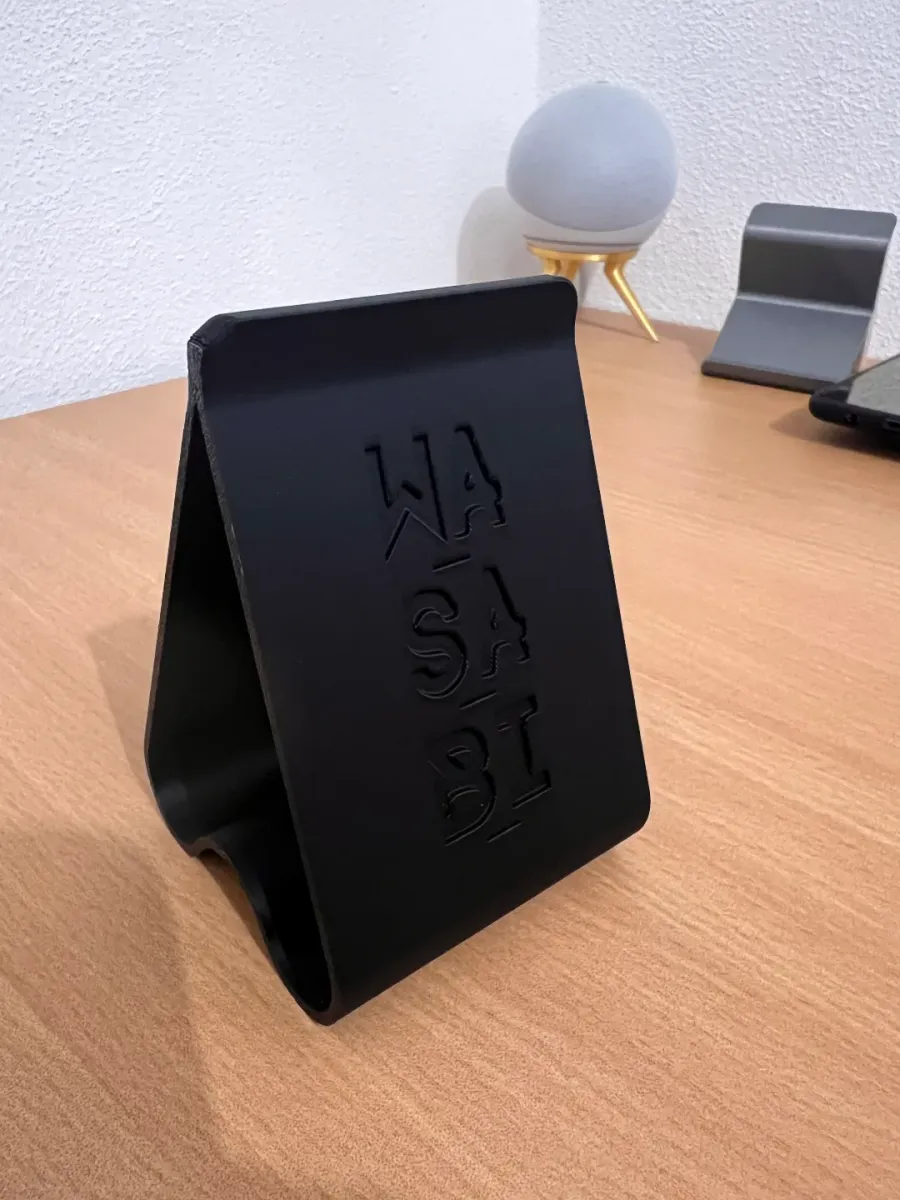Soporte de mesa para código QR