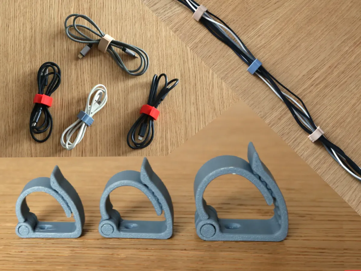 Ataduras reutilizables para cables en varias medidas