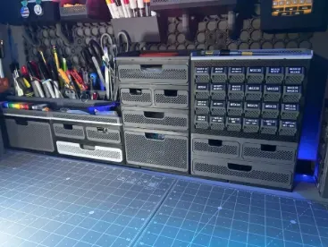 Bandejas modulares para cajón de taller