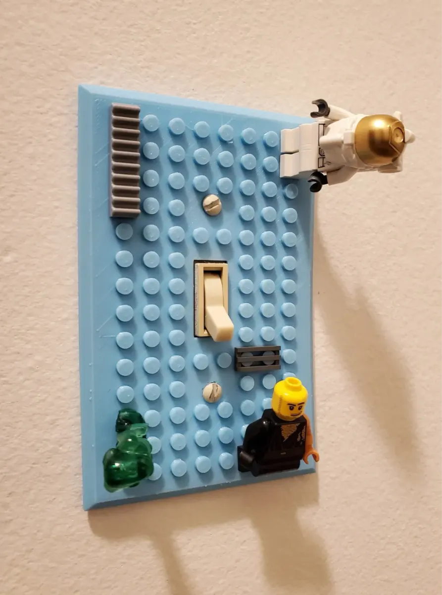 Placa para llave de palanca antigua
