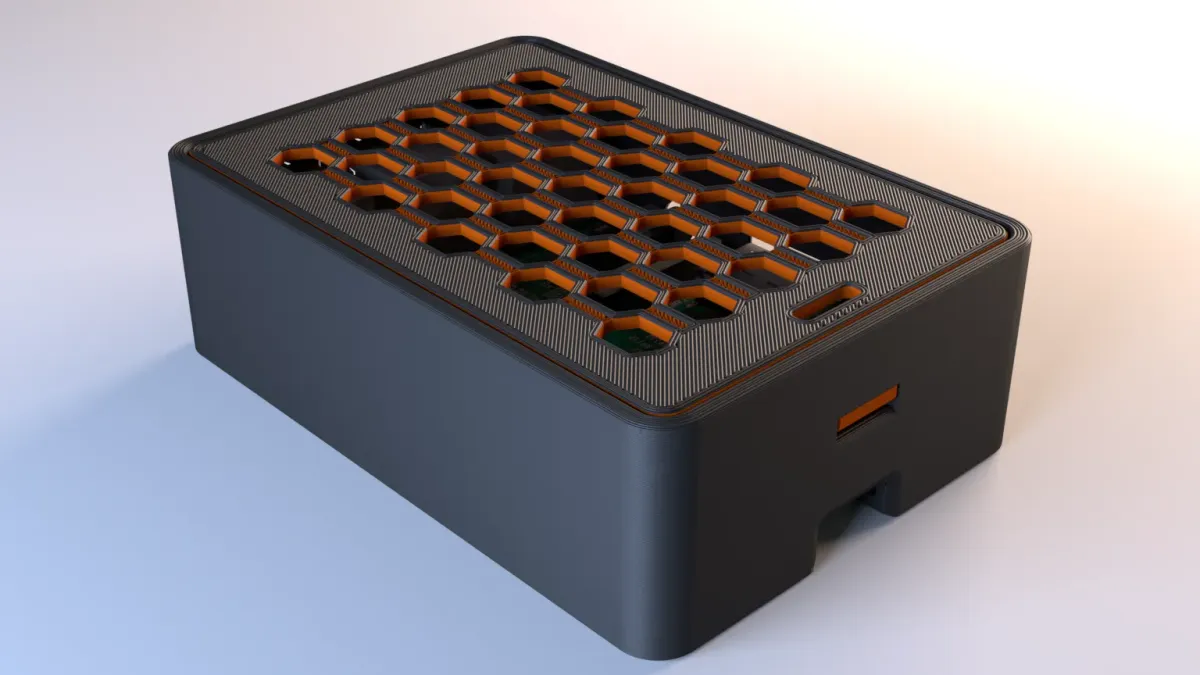 Gabinete para microcomputadora de generación anterior